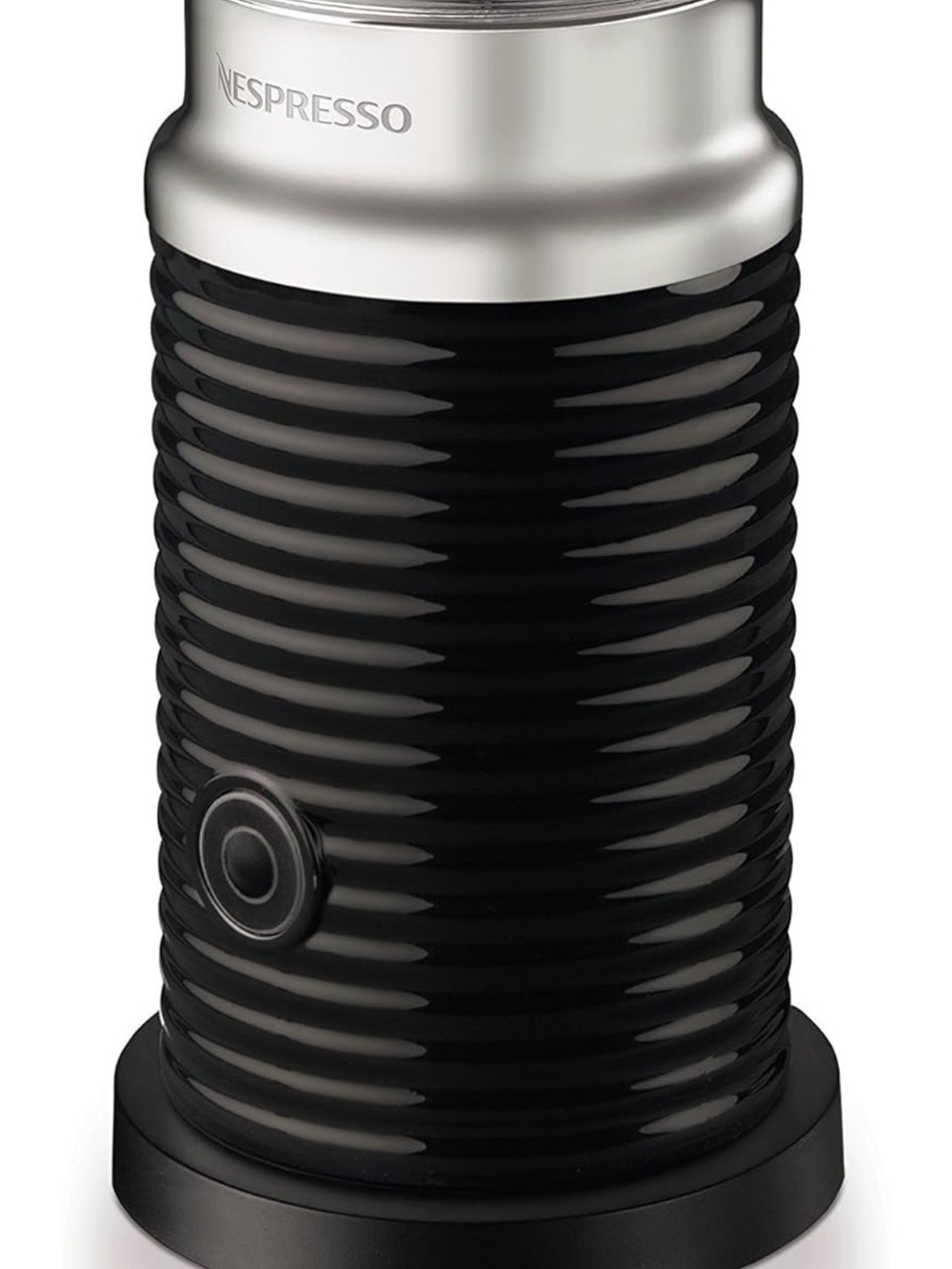 Nespresso Black and Silver Milk Frother